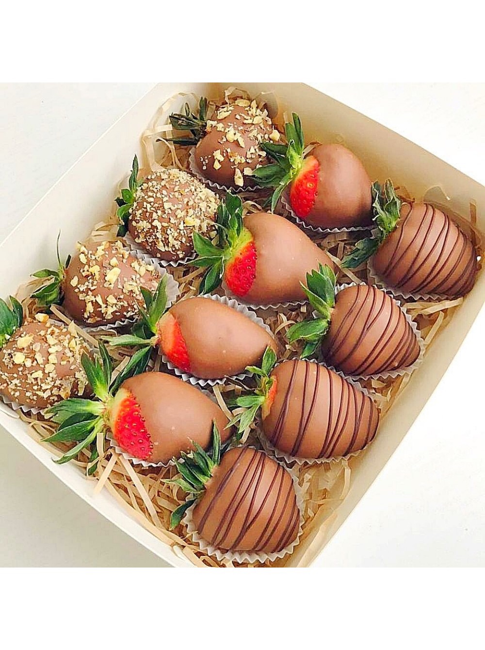 Набор клубники в шоколаде