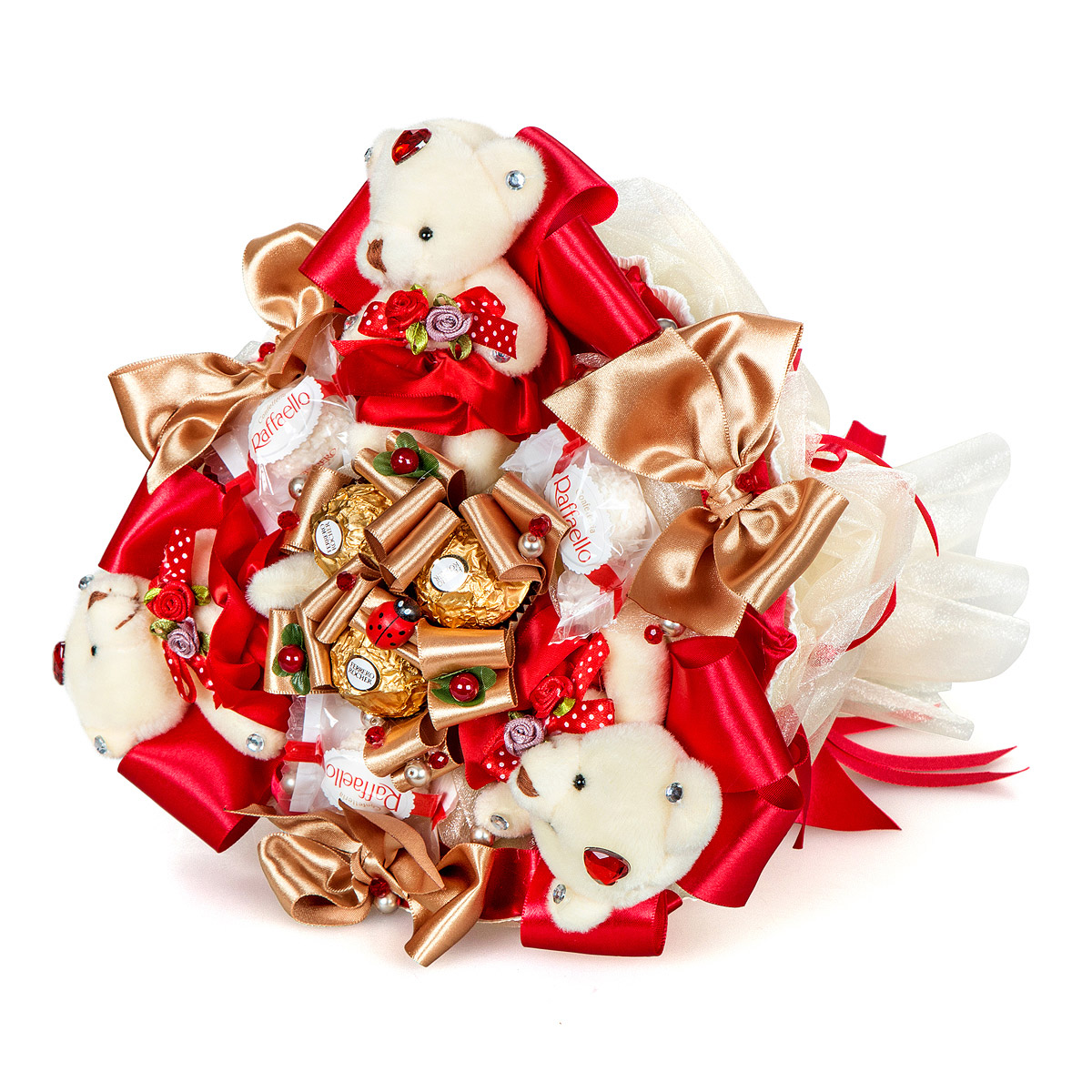 Букет из конфет Мишка