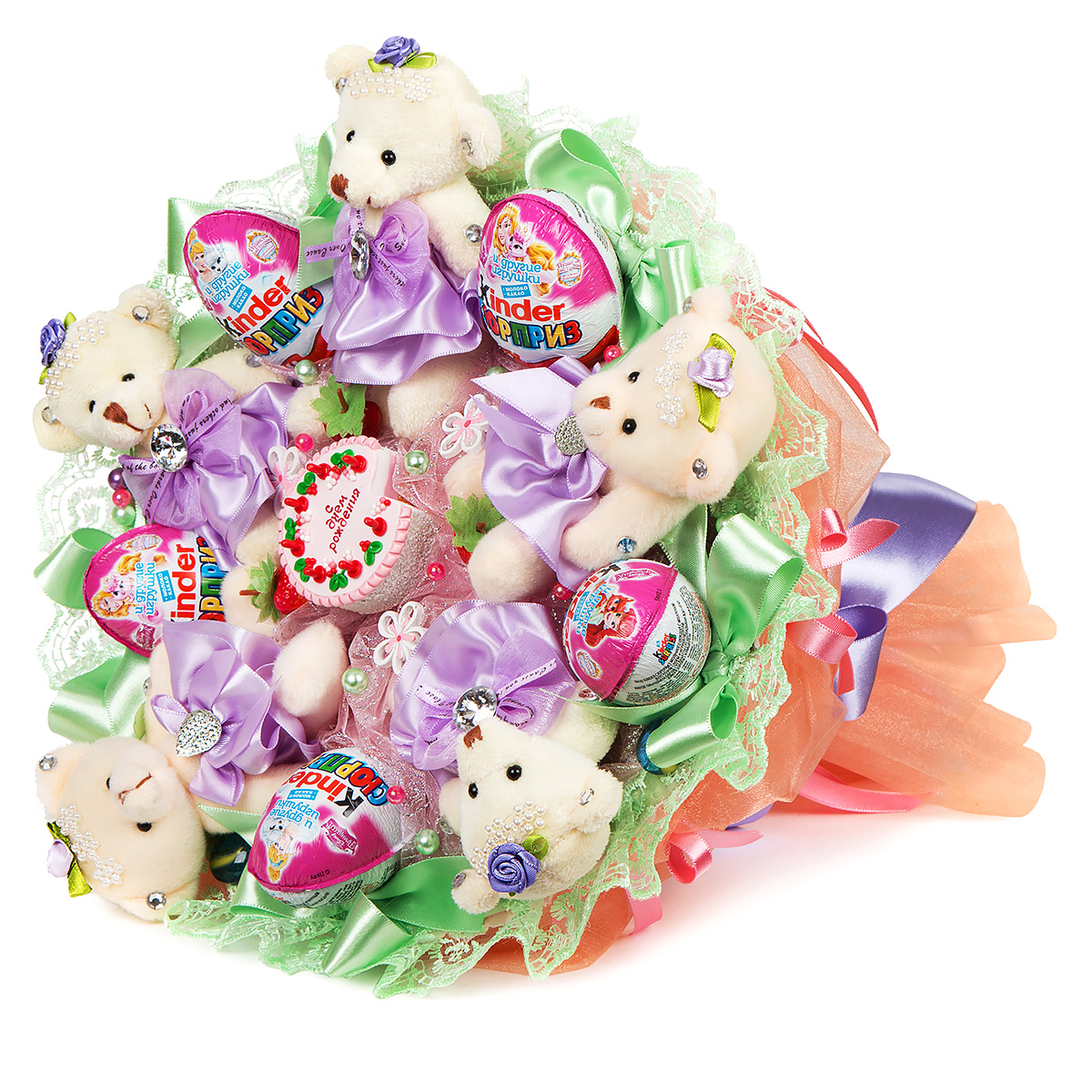 Букет из конфет "Киндер Букет"