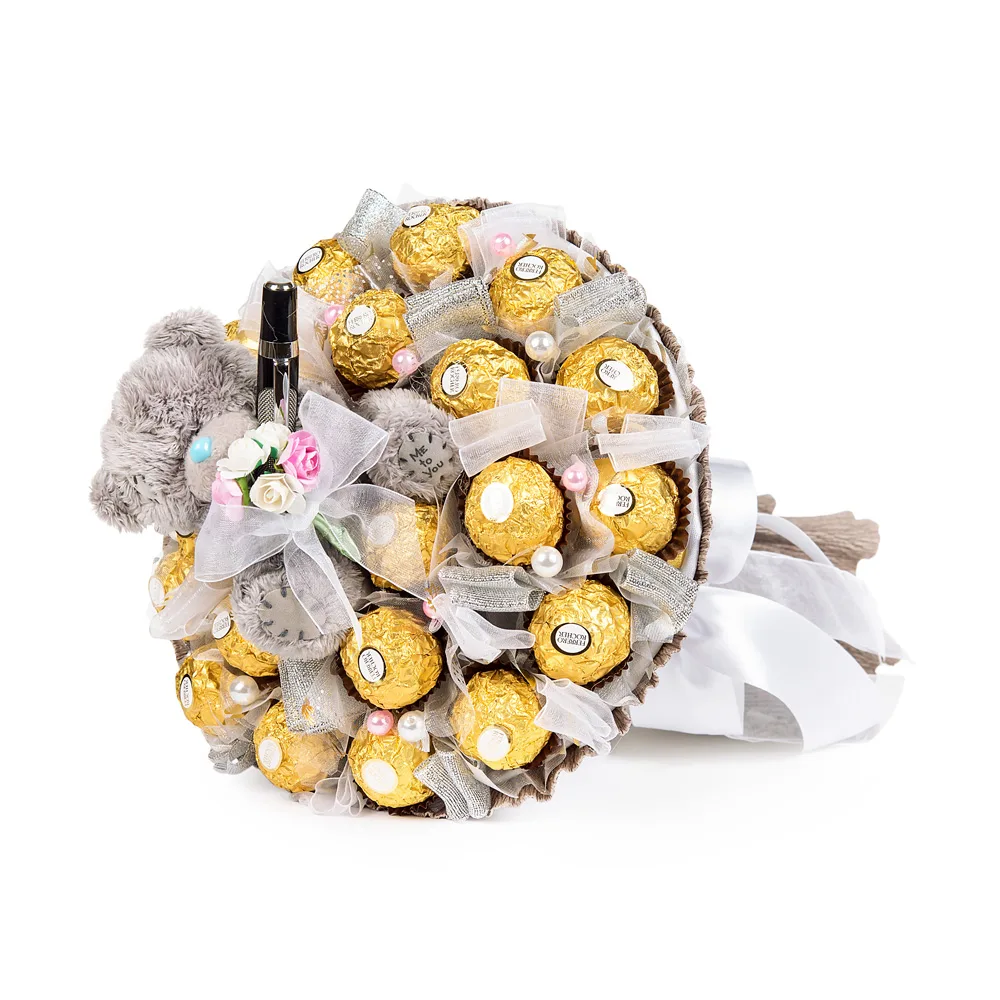 Букет из конфет "Гимназист", Без раздела - Luxury Roses, СПб
