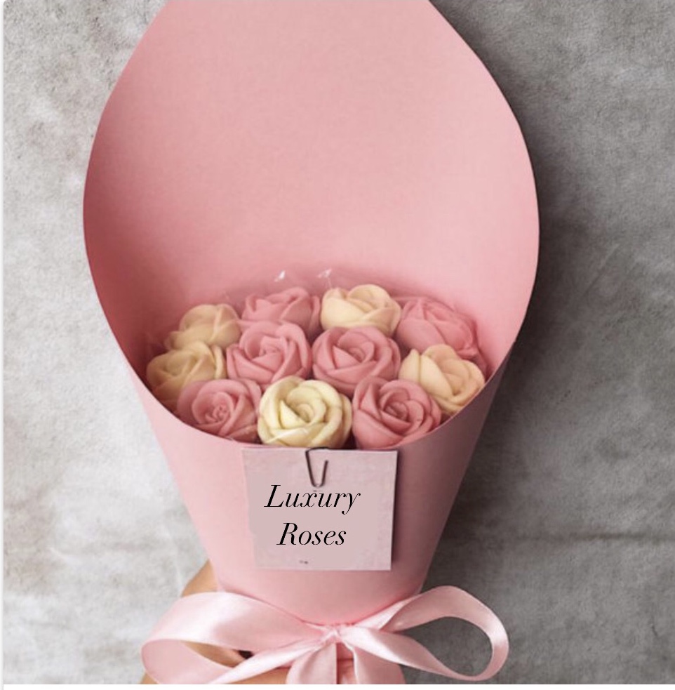 Букет 11 шоколадных роз