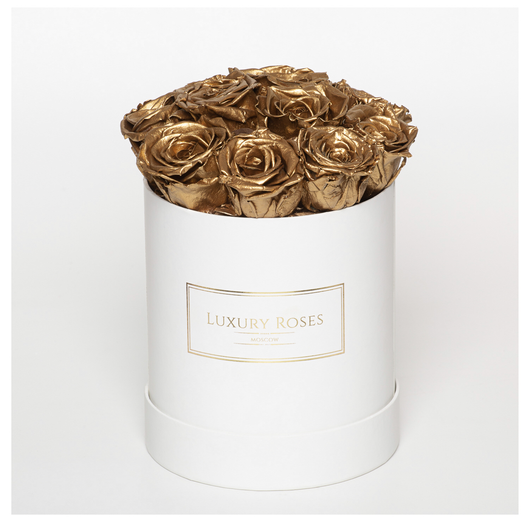Букет 11 золотых роз