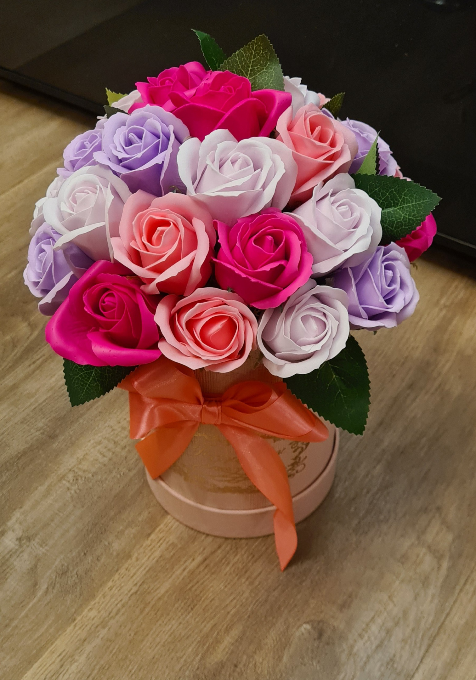 Букет Фуксия 27 роз