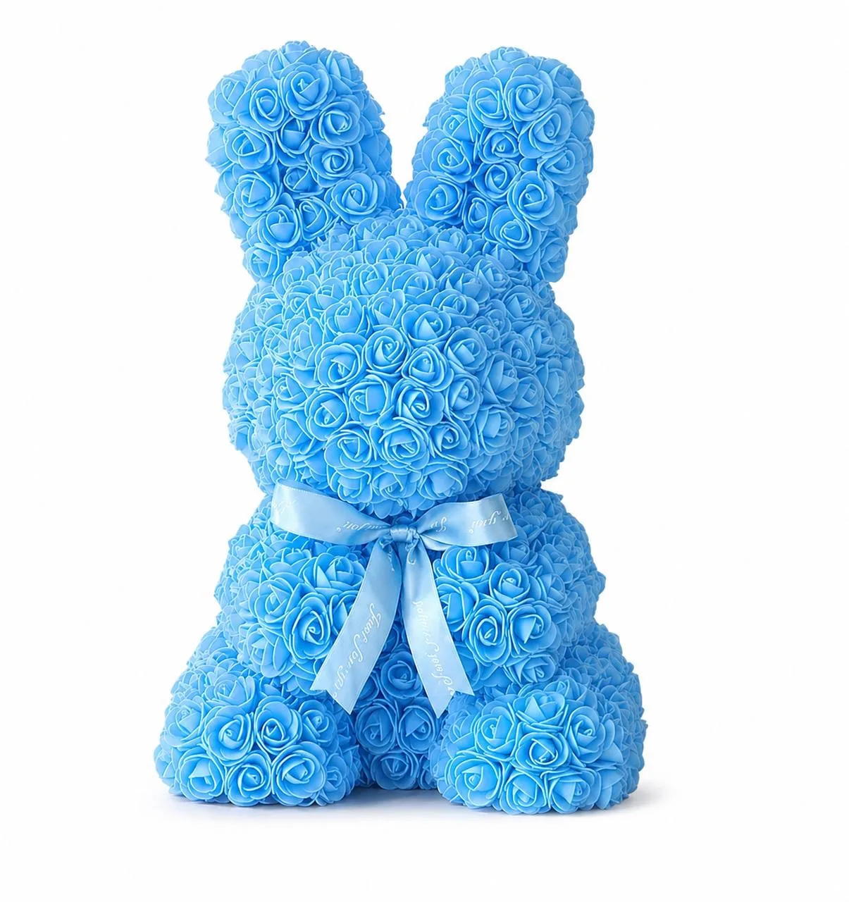 Заяц из роз Blue, Мишки из роз - Luxury Roses, СПб