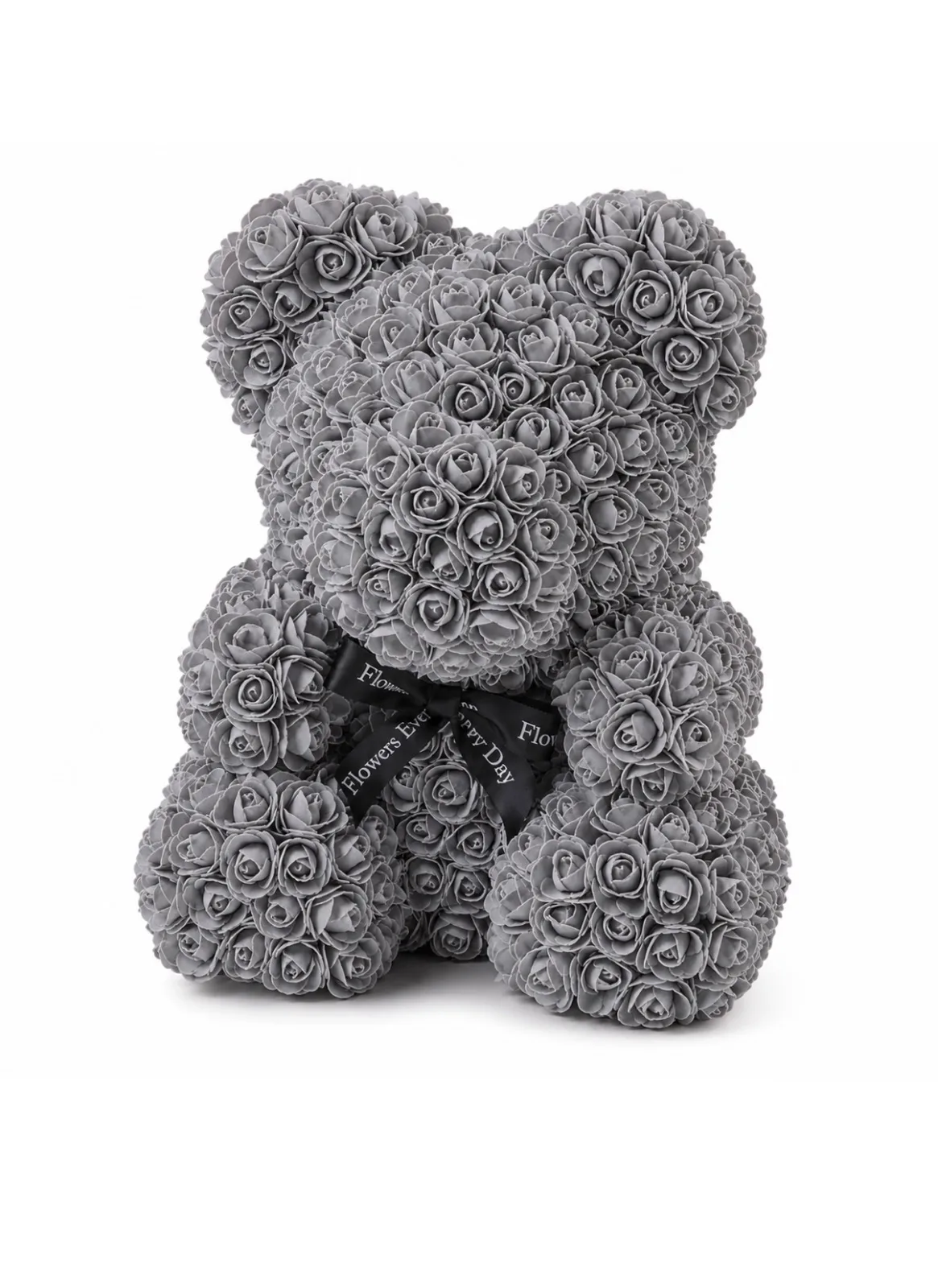Мишка из роз Grey (40 см), Мишки из роз - Luxury Roses, СПб