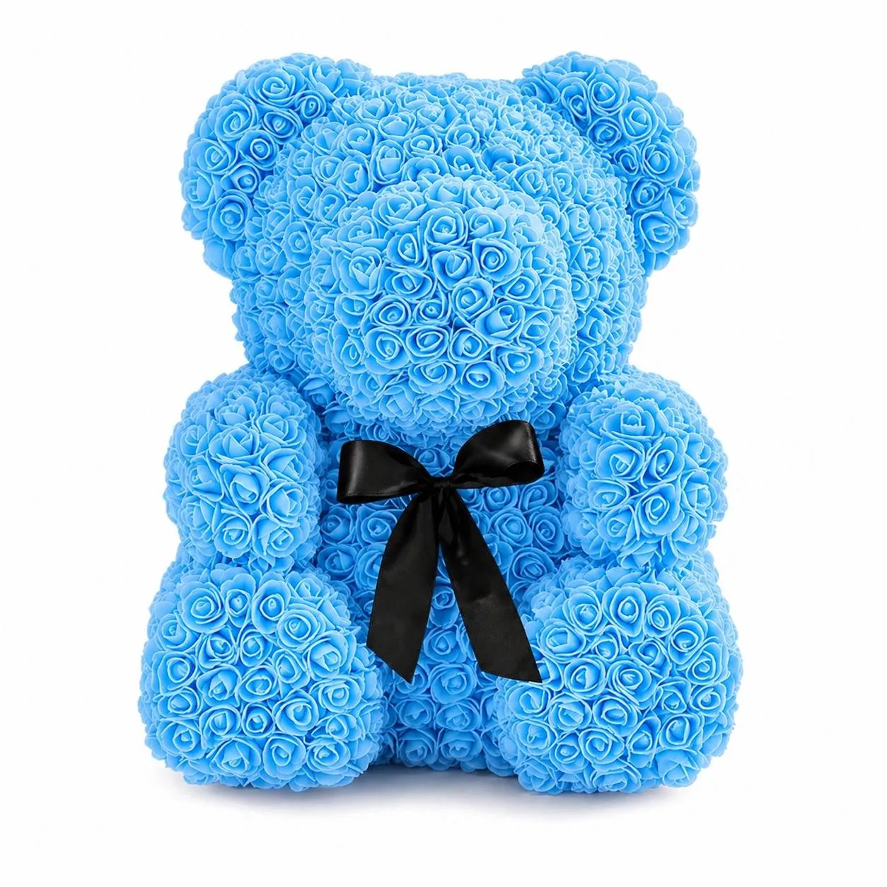 Мишка из роз Sky (70 см), Мишки из роз - Luxury Roses, СПб