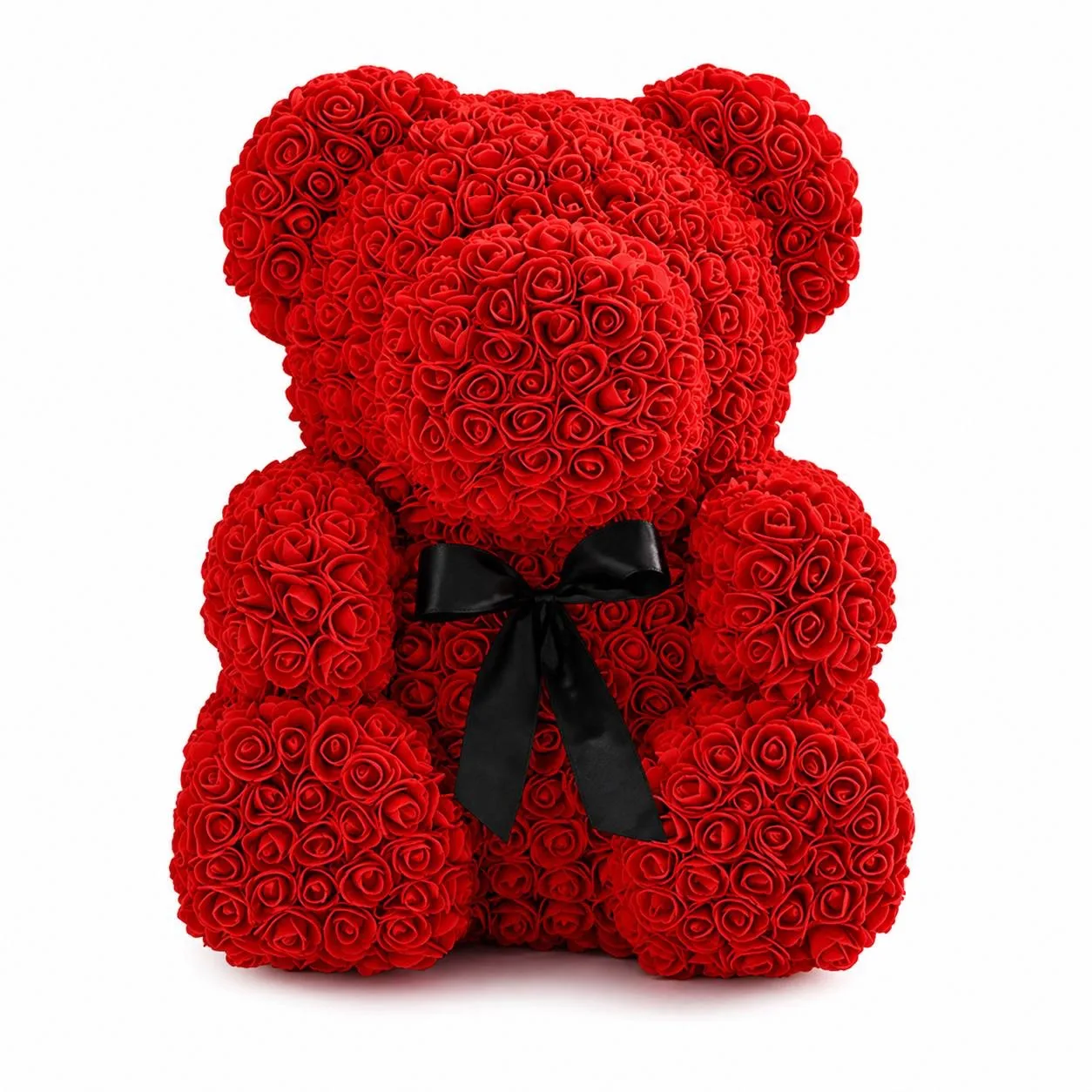 Мишка из роз Red (70 см), Мишки из роз - Luxury Roses, СПб