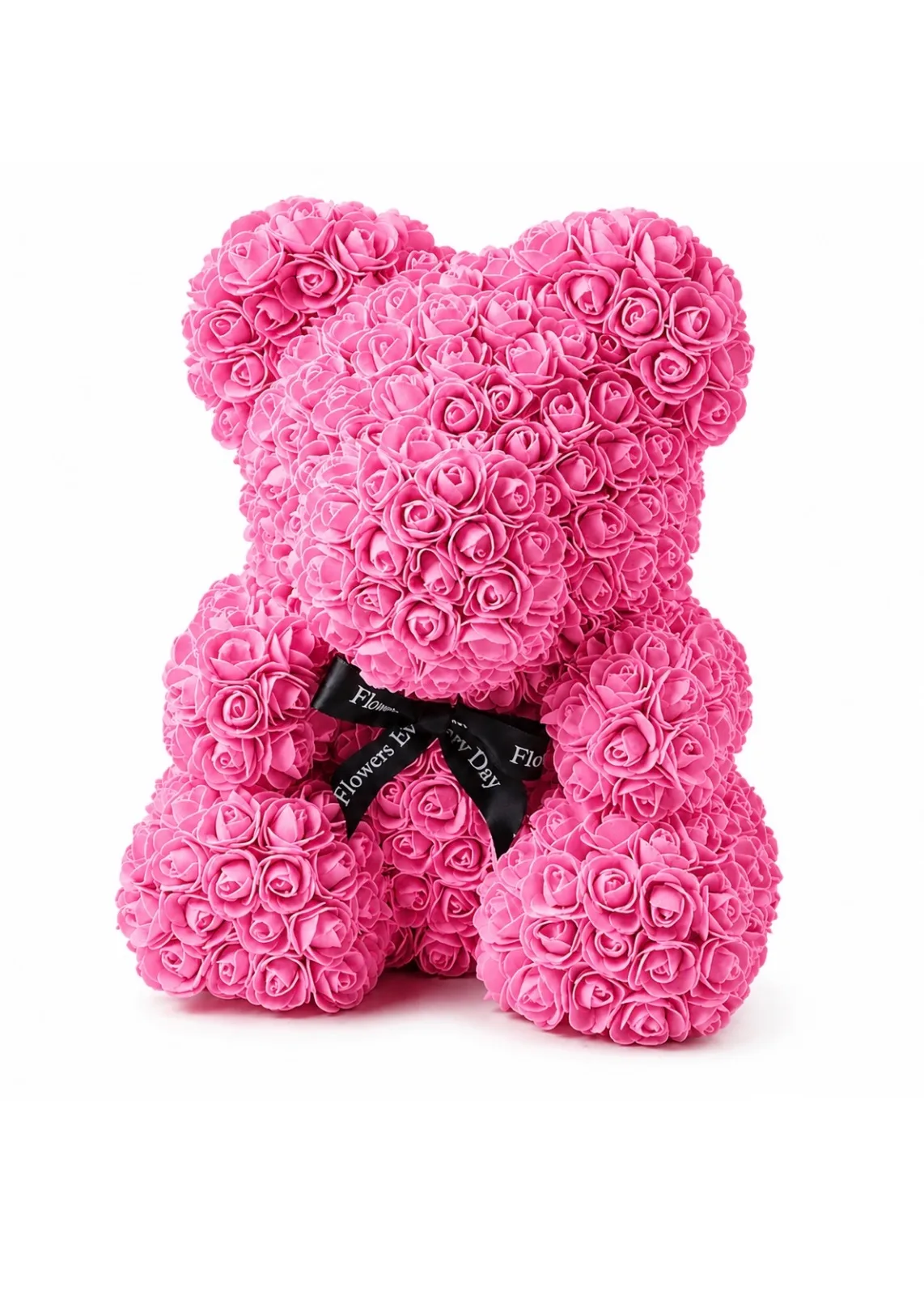 Мишка из роз Pink (40 см), Мишки из роз - Luxury Roses, СПб